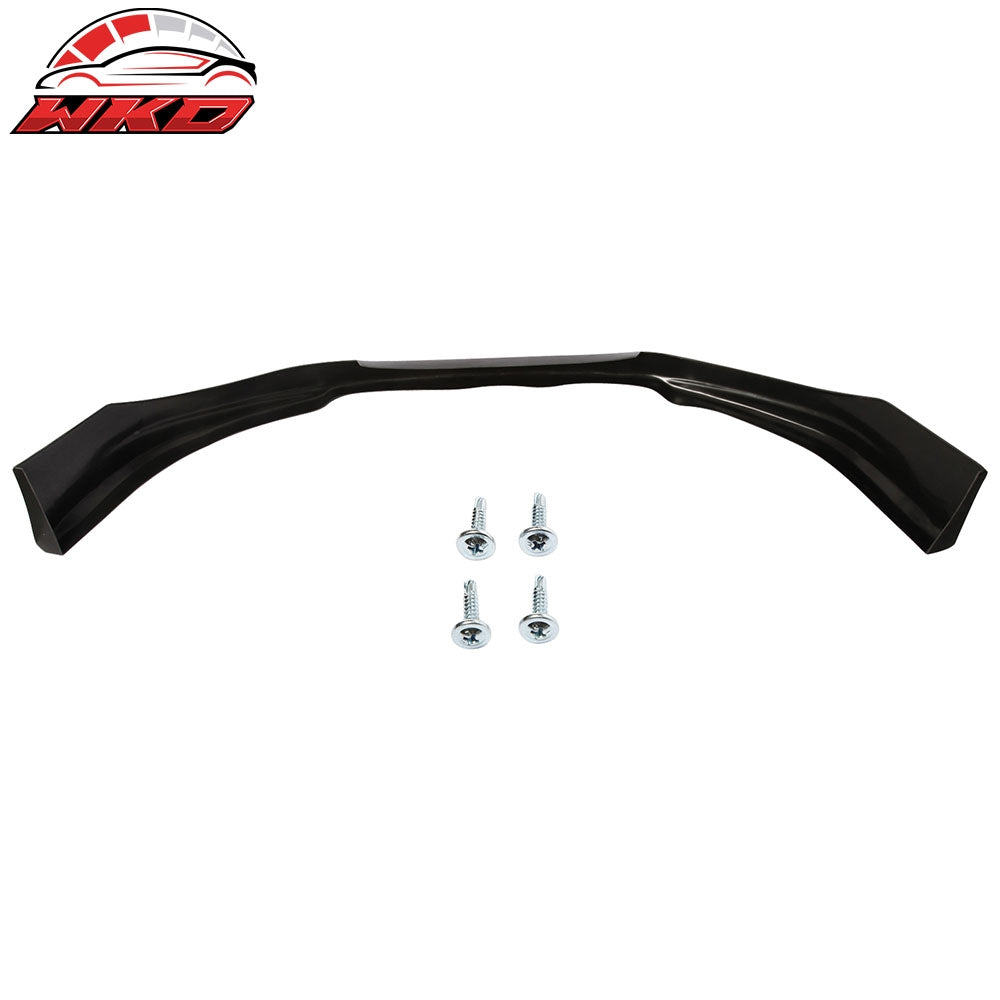 Fits 06-07 Honda Accord Coupe HFP Style Front Bumper Lip Spoiler Unpainted PU