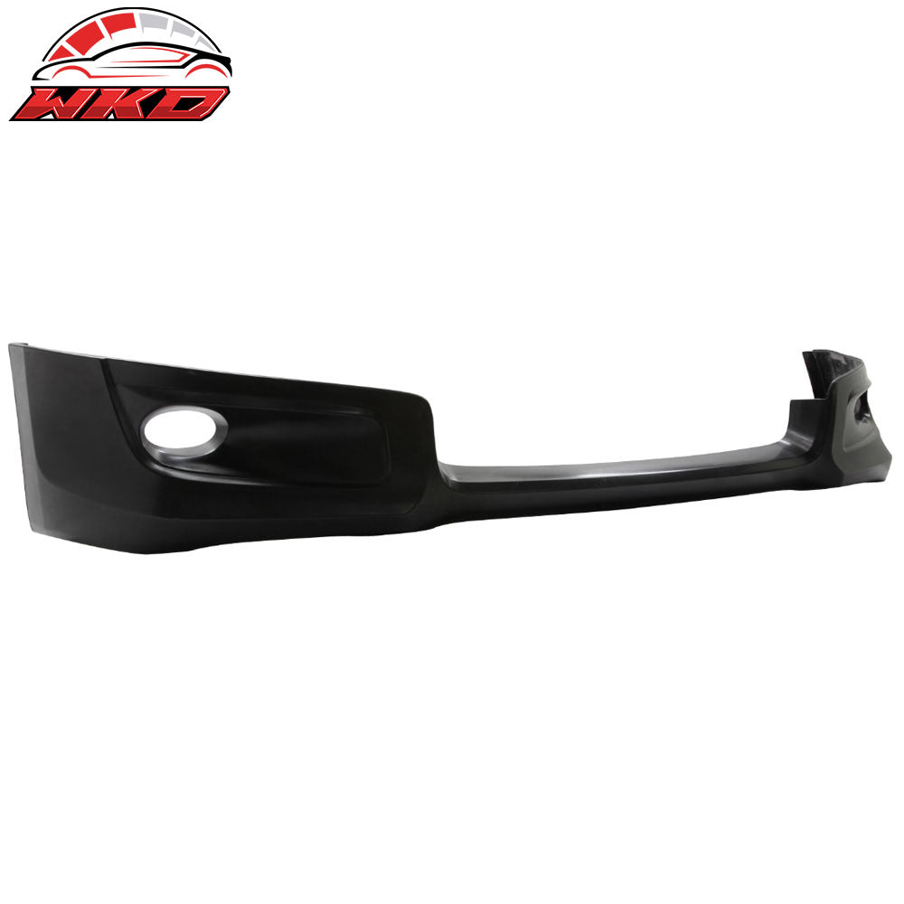 Fits 08-12 Honda Accord Coupe HFP Style Front Bumper Lip Spoiler Unpainted PU