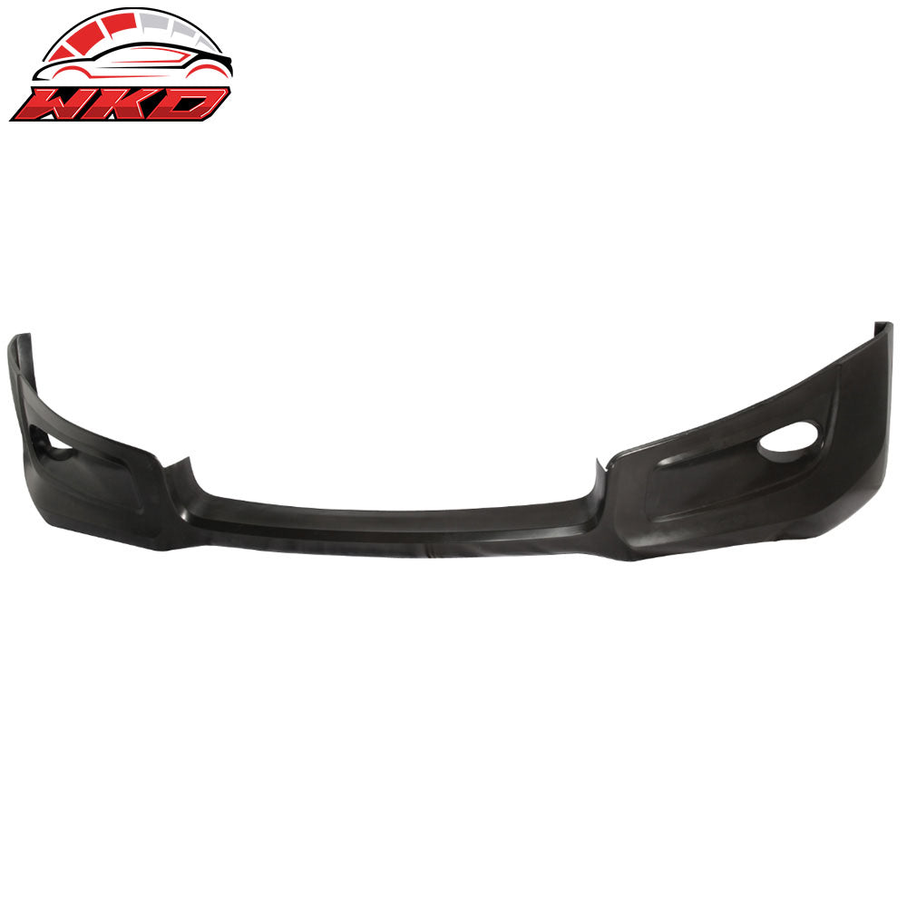 Fits 08-12 Honda Accord Coupe HFP Style Front Bumper Lip Spoiler Unpainted PU