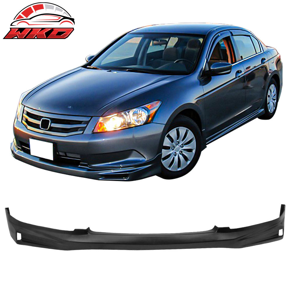 Fits 08-10 Honda Accord Sedan l4 Only Mugen Style Front Bumper Lip Spoiler -  PU