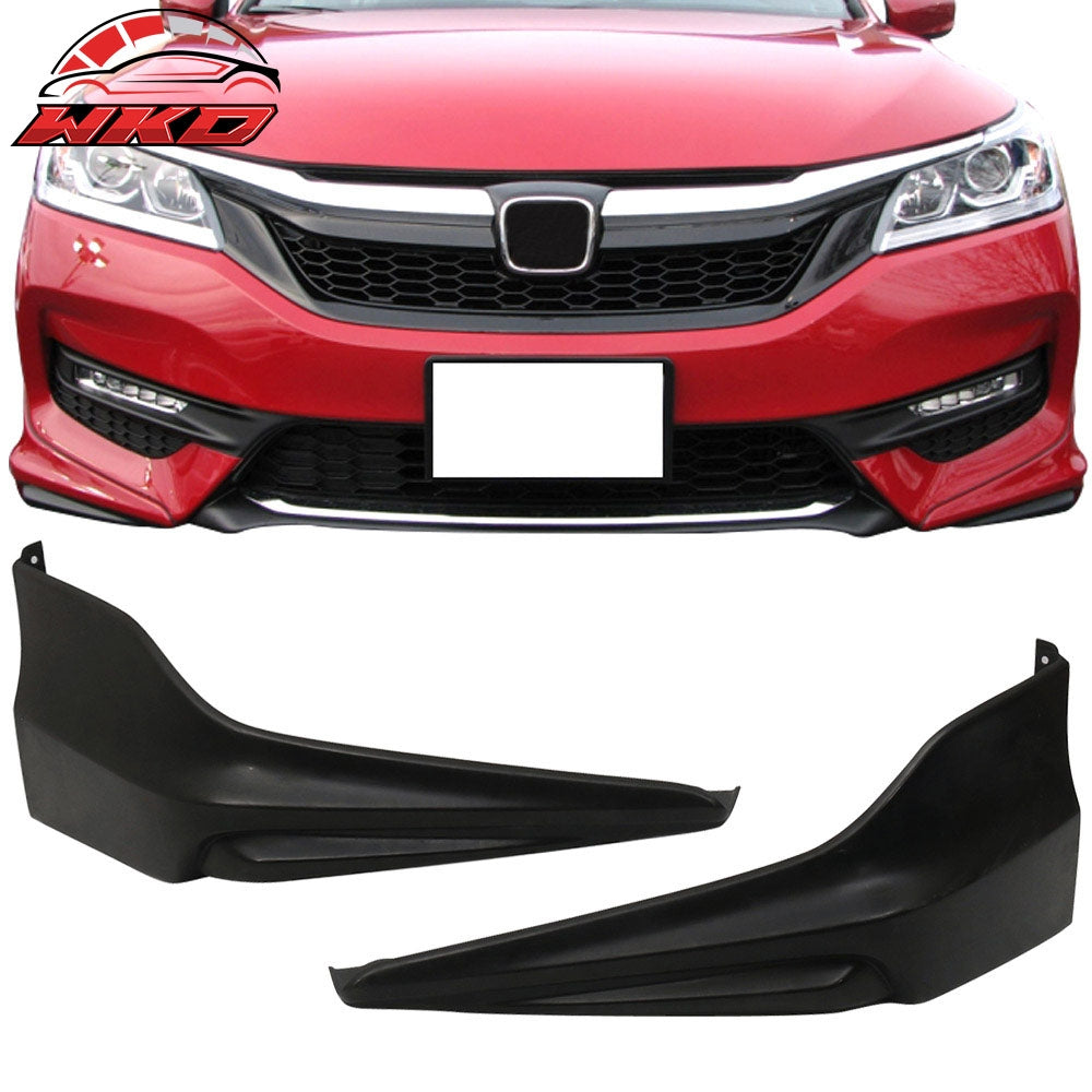 2016-17 Honda Accord Sedan HFP Style Front Lip Side Apron Underbody 2PC PU | Wholesale