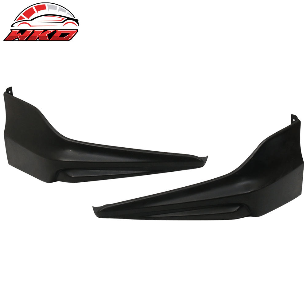 Fits 16-17 Honda Accord Sedan HFP Style Front Lip Side Apron Underbody 2PC PU