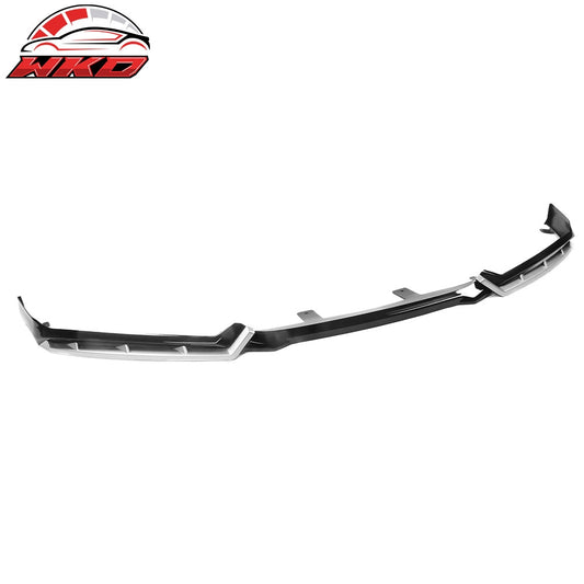 2021-22 Honda Accord IKON Gloss Black Silver PP Front Bumper Lip Spoiler 5PCS | Wholesale