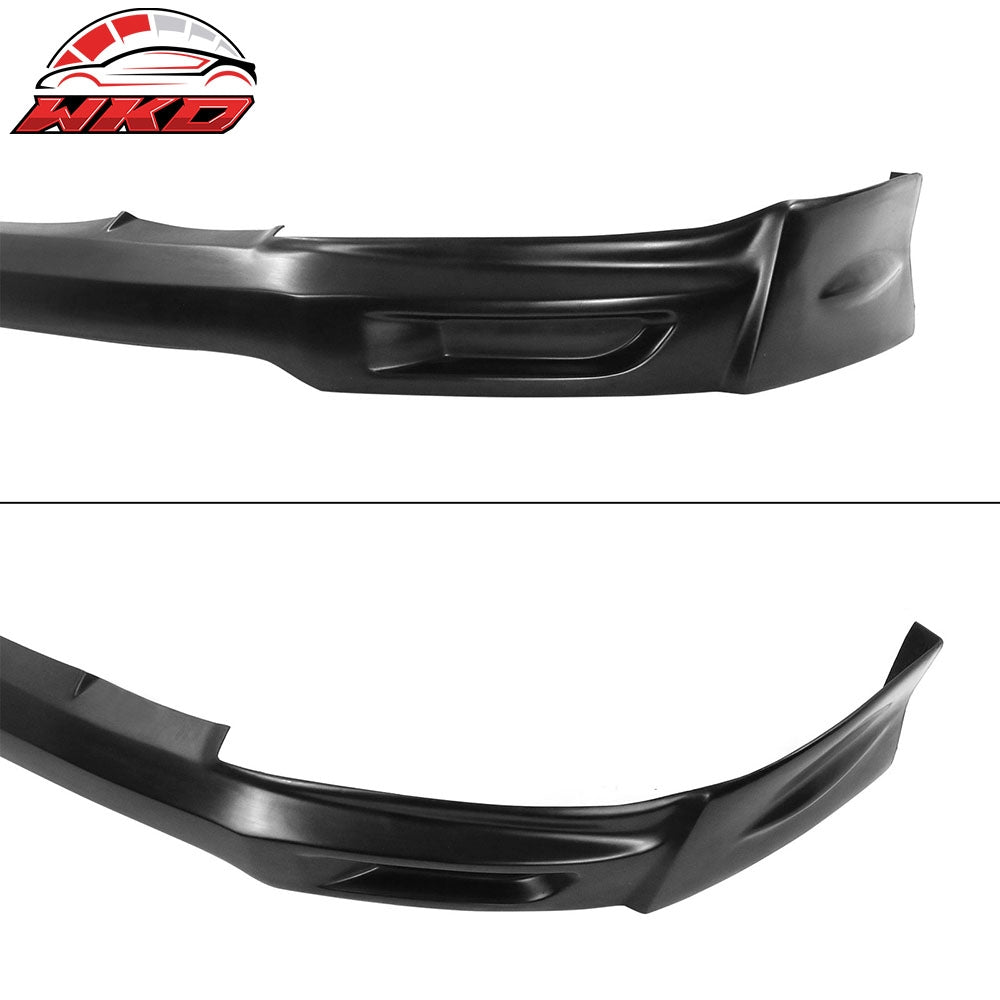 Fits 09-11 Honda Civic Coupe Mugen Style Front Bumper Lip Spoiler Unpainted PU