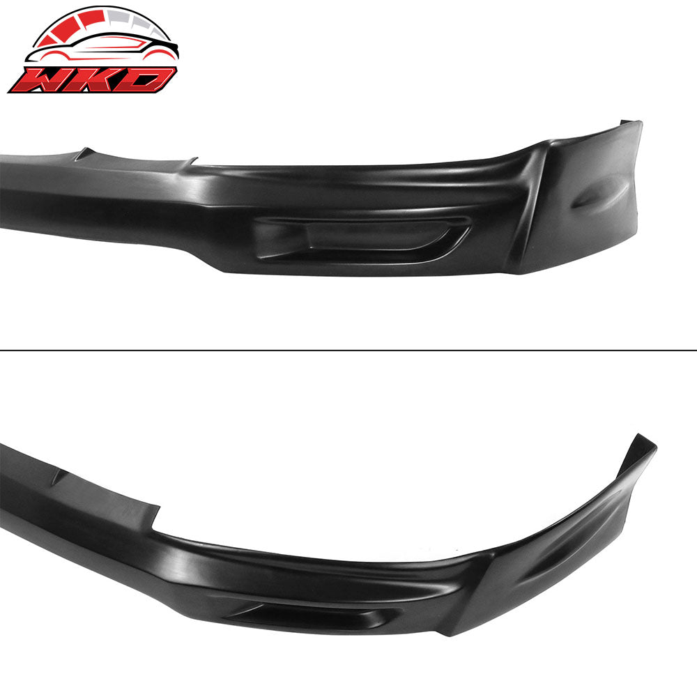 Fits 09-11 Honda Civic Coupe Mugen Style Front Bumper Lip Spoiler Unpainted PU