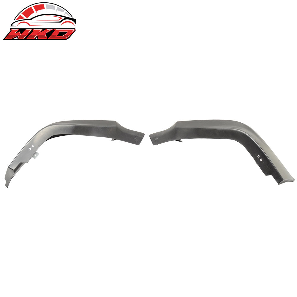 Fits 12-13 Honda Civic Coupe HFP Style Front Bumper Lip Spoiler Side Apron PU