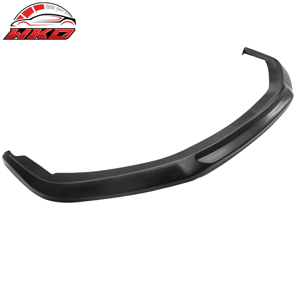 Fits 12-13 Honda Civic 2-Door Coupe Unpainted Black Front Bumper Lip Spoiler PU