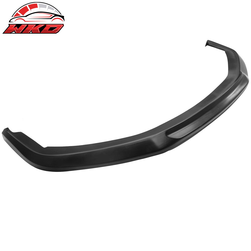 Fits 12-13 Honda Civic 2-Door Coupe Unpainted Black Front Bumper Lip Spoiler PU