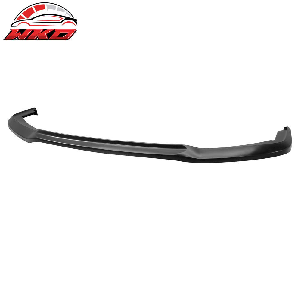 Fits 12-13 Honda Civic 2-Door Coupe Unpainted Black Front Bumper Lip Spoiler PU