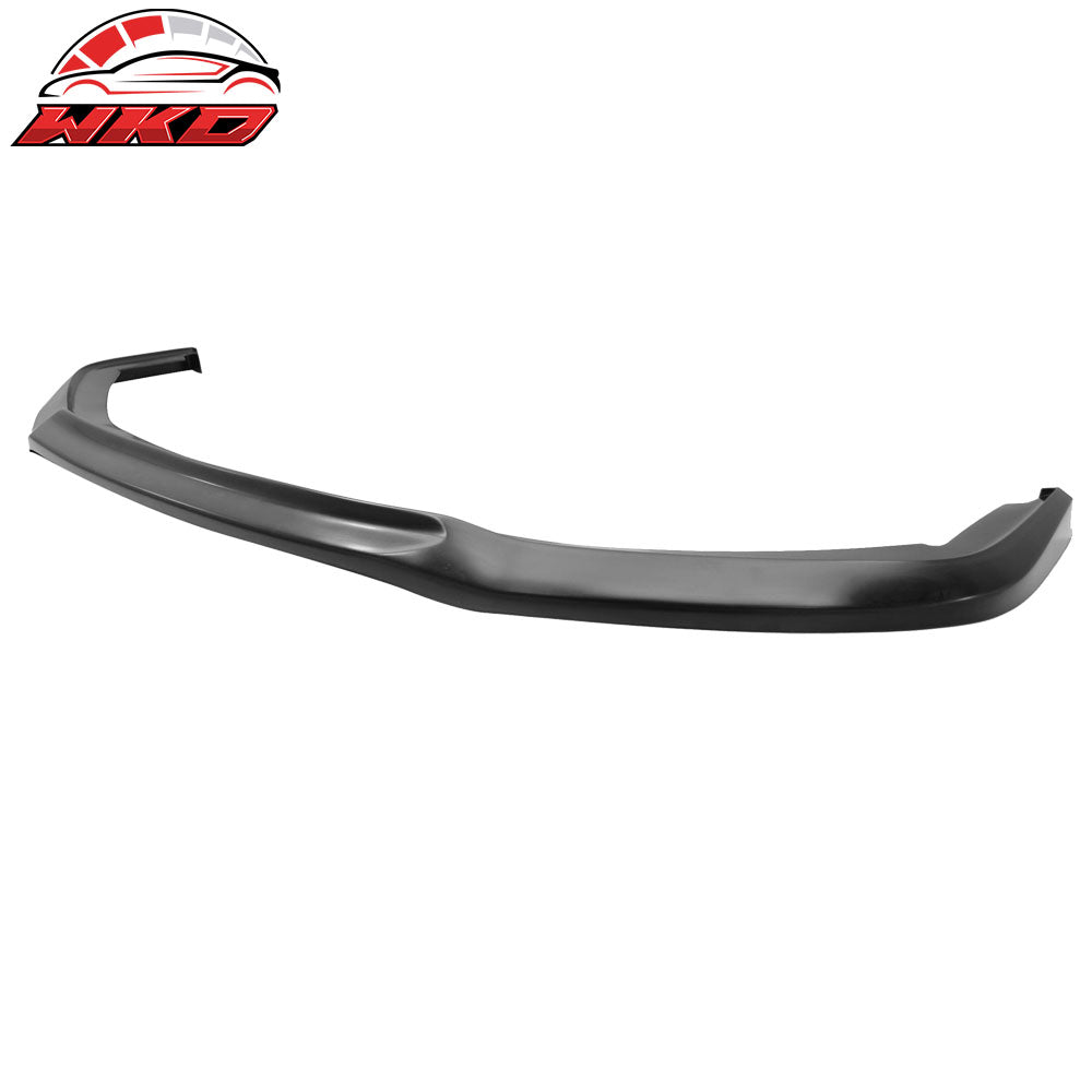 Fits 12-13 Honda Civic 2-Door Coupe Unpainted Black Front Bumper Lip Spoiler PU