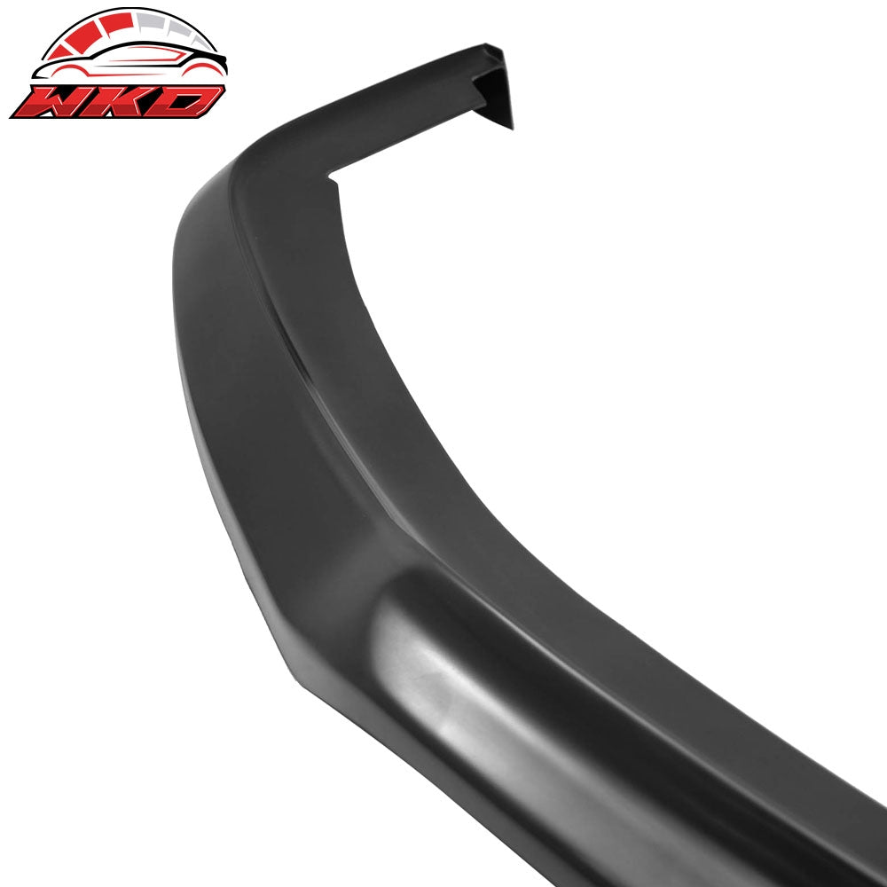 Fits 12-13 Honda Civic 2-Door Coupe Unpainted Black Front Bumper Lip Spoiler PU