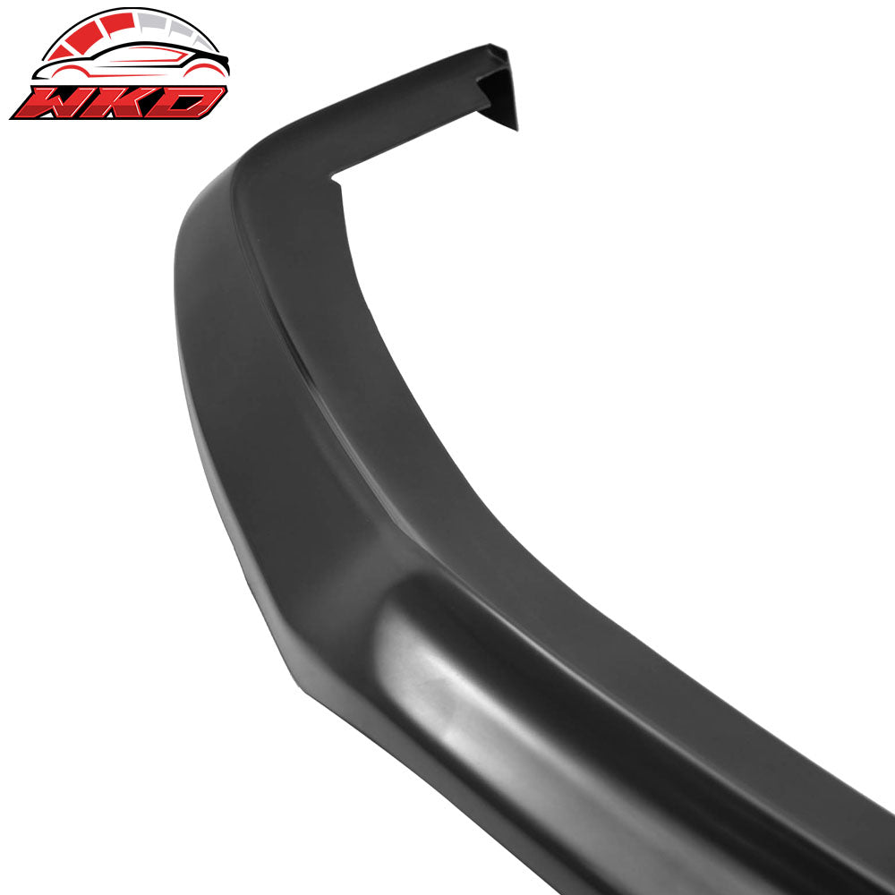 Fits 12-13 Honda Civic 2-Door Coupe Unpainted Black Front Bumper Lip Spoiler PU