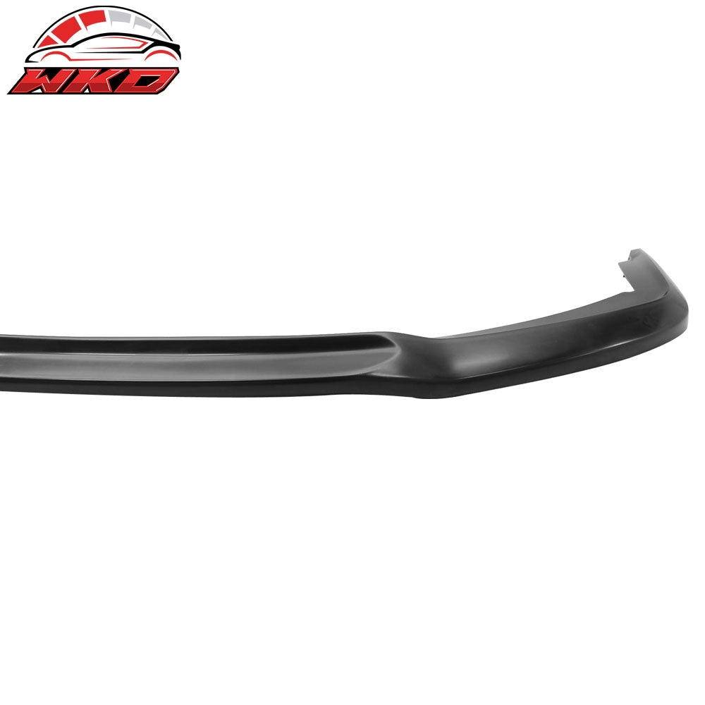 Fits 12-13 Honda Civic 2-Door Coupe Unpainted Black Front Bumper Lip Spoiler PU
