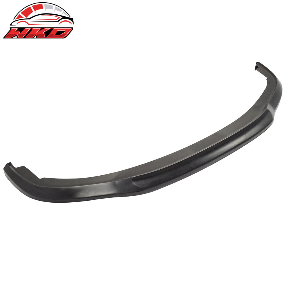 Fit 12 Honda Civic 4-Door Sedan Unpainted Black Front Bumper Lip PU (USDM Model)