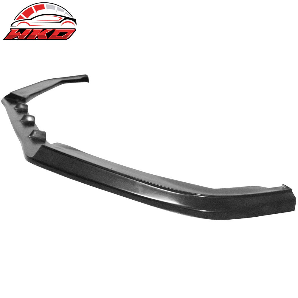 Fits 13-15 Honda Civic EK Sedan 4Dr IKON V3 Style PU Front Bumper Lip Spoiler