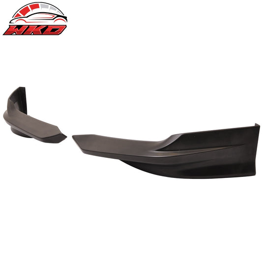 2014-15 Honda Civic Coupe HF-P Front Bumper Lip Side Canards Unpainted PU | Wholesale