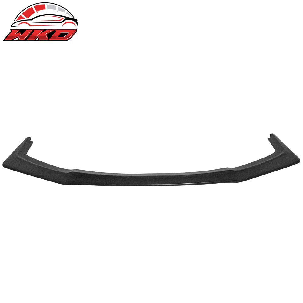 Fits 17-21 Honda Civic Sport 4DR Hatchback Front Bumper Lip Spoiler PU V6 Style