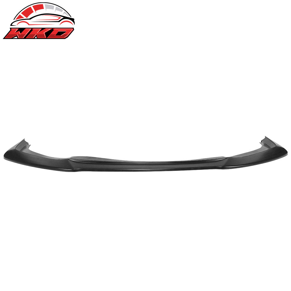 Fits 17-21 Honda Civic Si 4DR Hatchback GT Style Front Bumper Lip Black 1PC PU