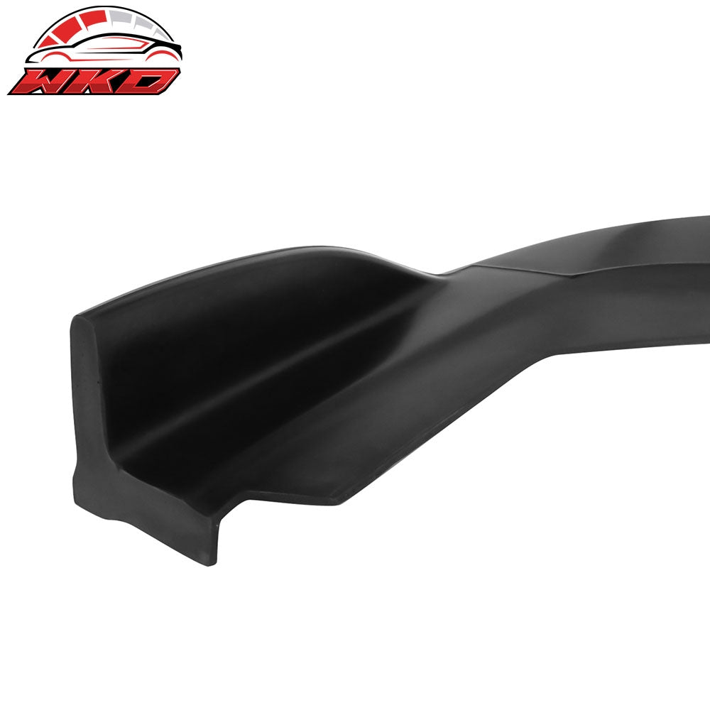 Fits 22-24 Honda Civic 11th Gen IK1 Style Front Bumper Lip Spoiler Unpainted PU