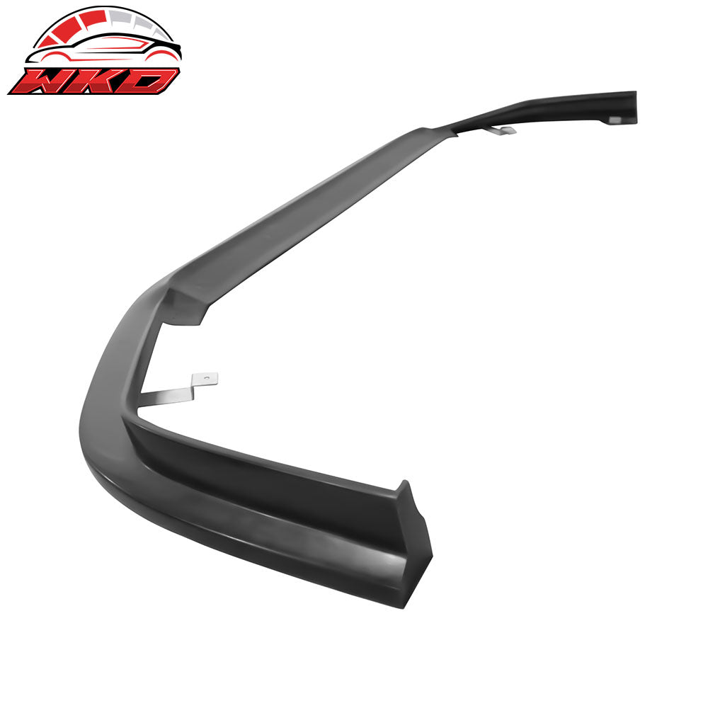 Fits 22-24 Honda Civic 11th Gen IK2 Style Unpainted Front Bumper Lip Spoiler PU
