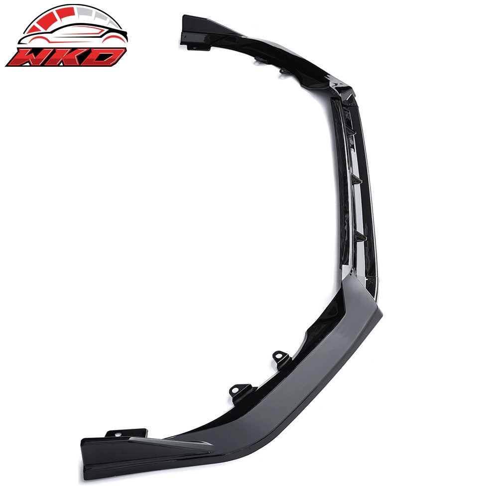 Fits 25-26 Honda Civic IKON Style 3PCS Front Bumper Lip Spoiler Chin Gloss Black