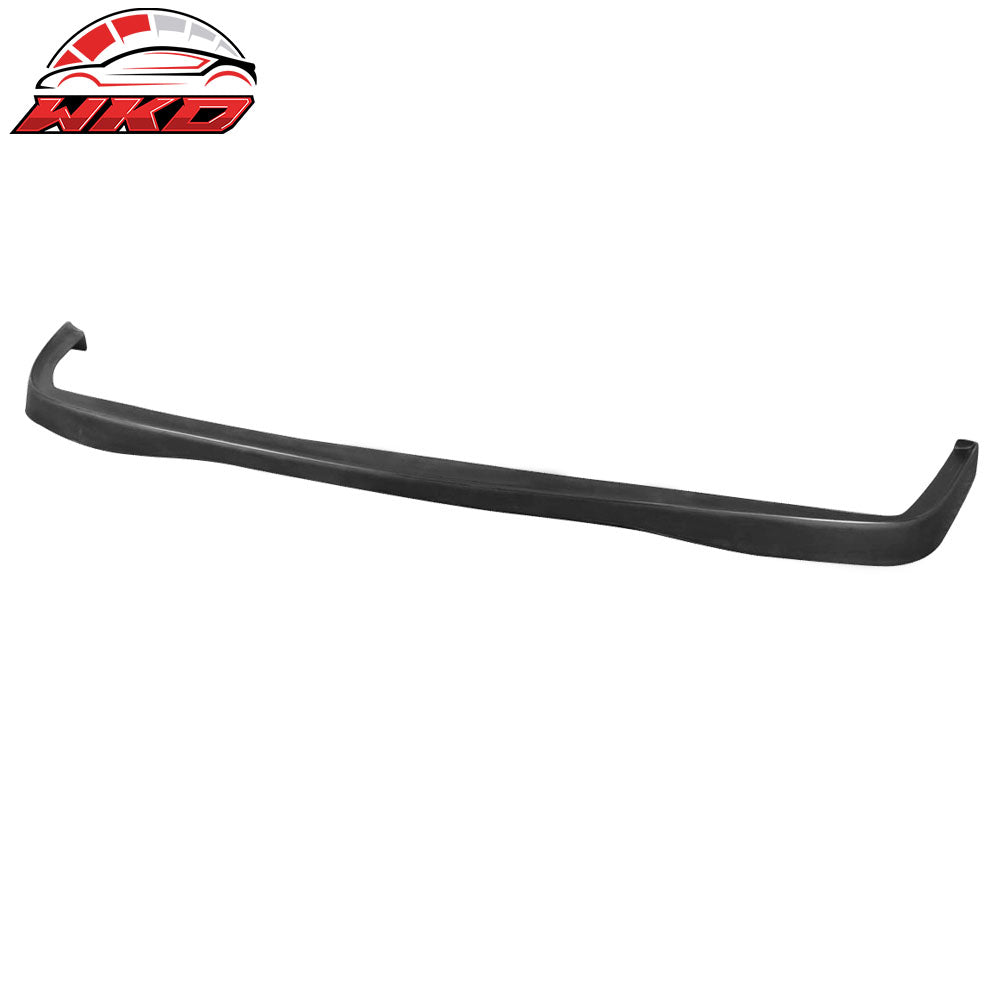 90-91 Honda Civic 4Dr Sedan JDM Style Front Bumper Lip Unpainted Black PU | Wholesale