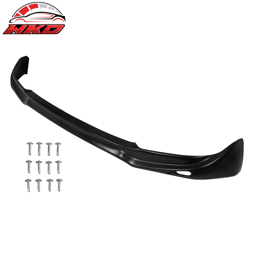 Fits 96-98 Honda Civic Jun Style Front Bumper Lip Chin Spoiler Kit PU Unpainted