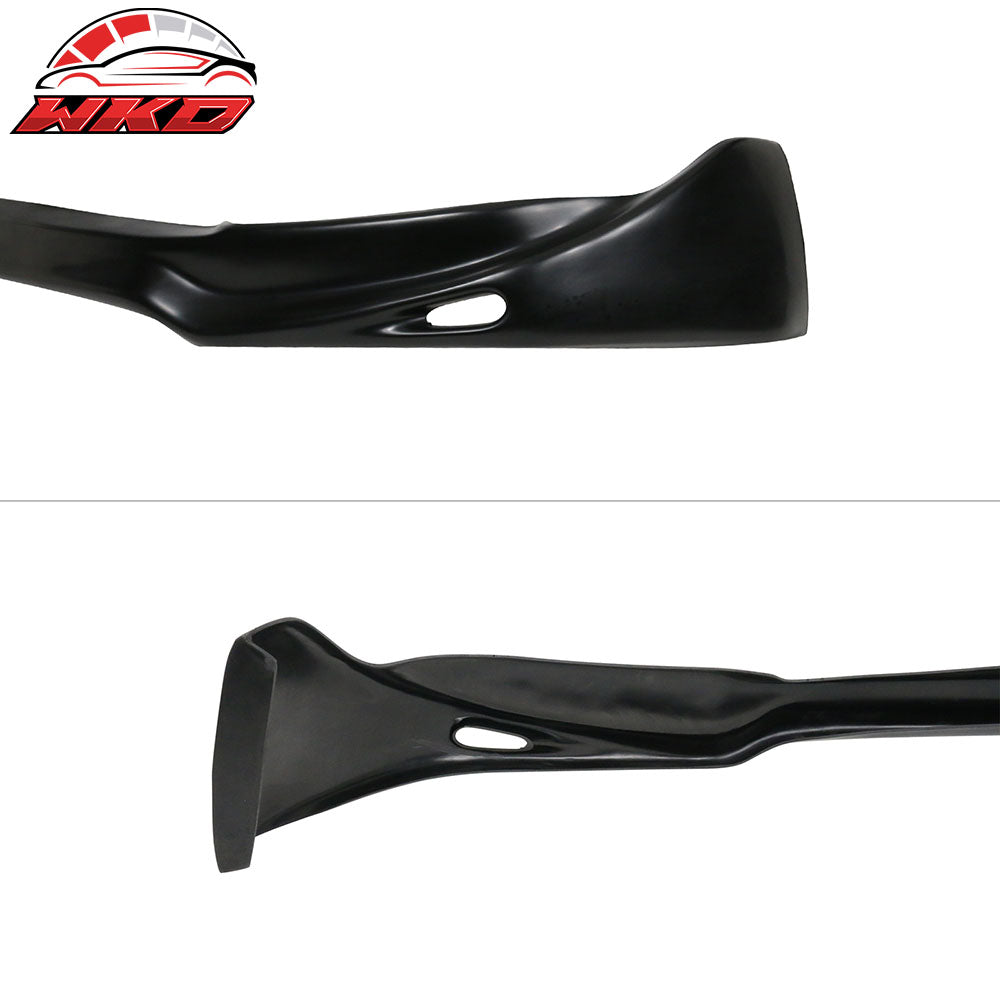 Fits 96-98 Honda Civic Jun Style Front Bumper Lip Chin Spoiler Kit PU Unpainted