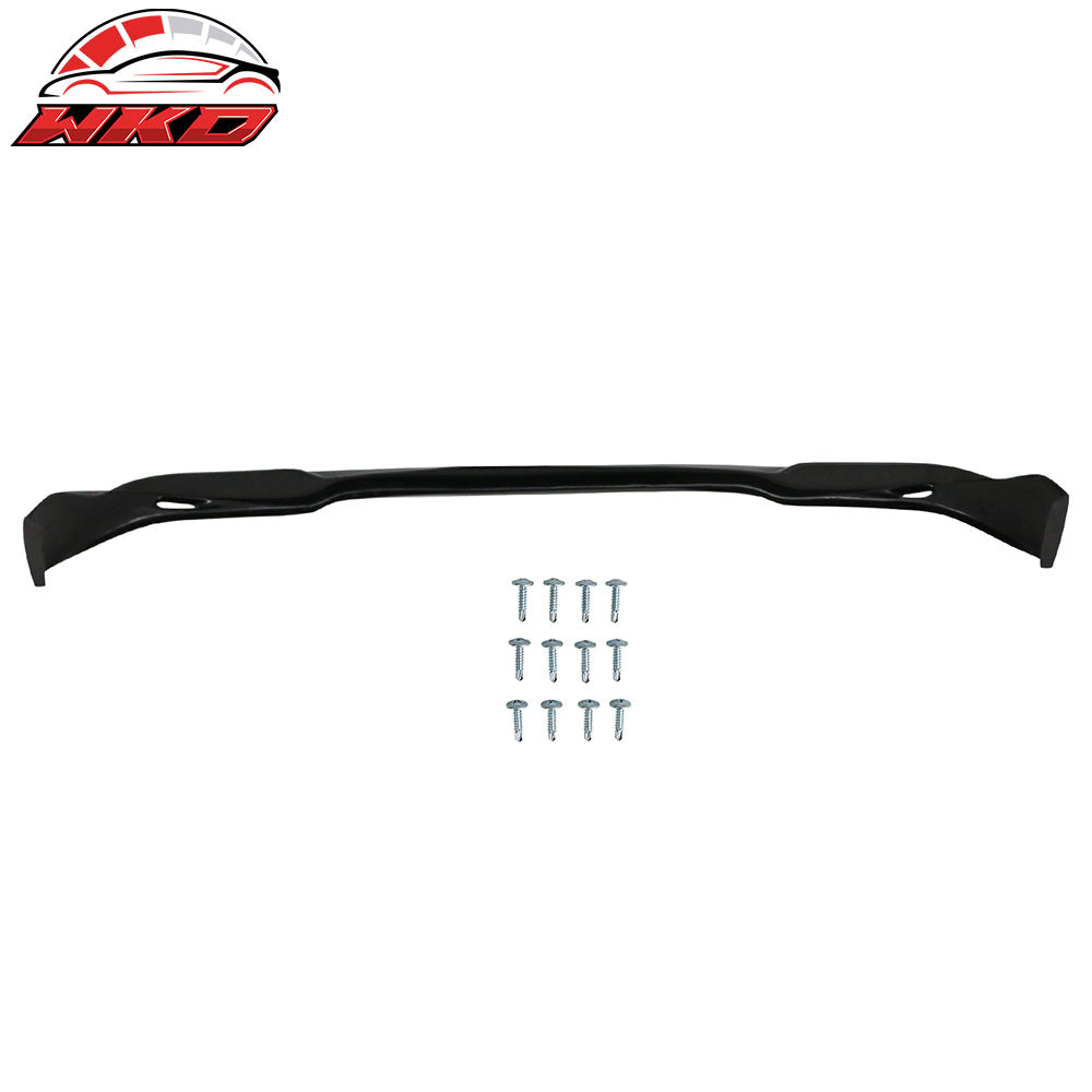 Fits 96-98 Honda Civic Jun Style Front Bumper Lip Chin Spoiler Kit PU Unpainted