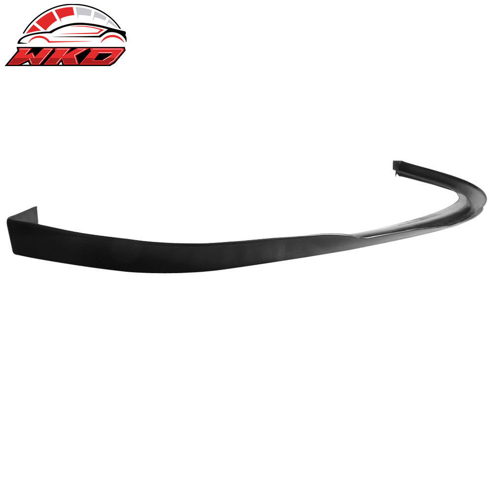 Fits 96-98 Honda Civic SIR Style Unpainted Black Front Bumper Lip Spoiler Kit PU