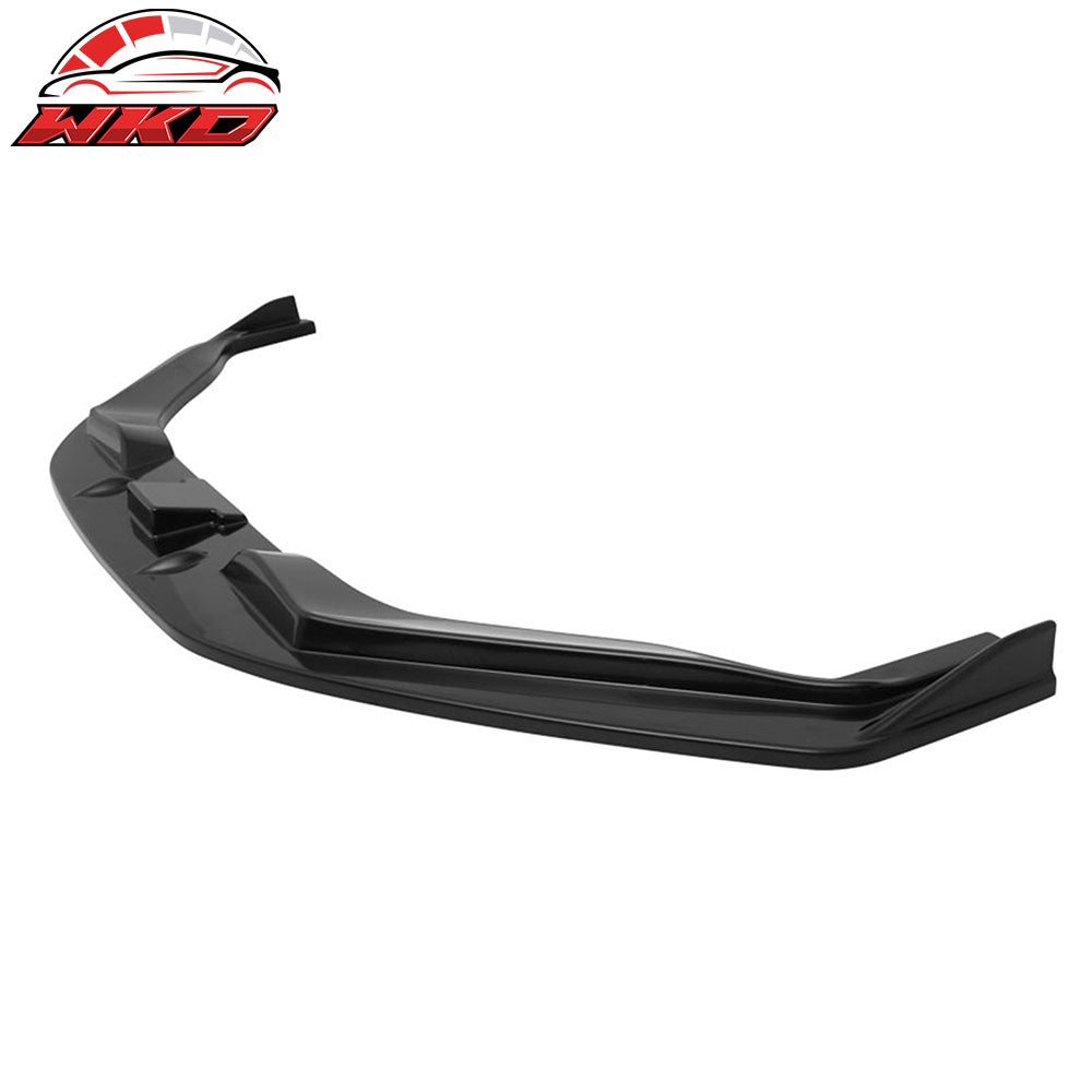 2011-12 Honda CRZ A Type Front Bumper Lip Spoiler Unpainted Black ABS | Wholesale