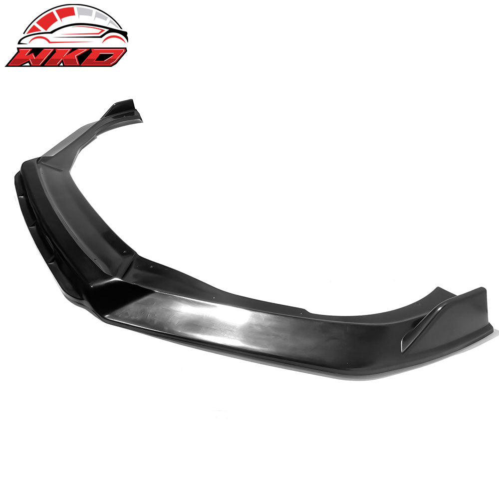 Fits 18-20 Honda Accord Sedan 4-Door JDM Style Front Bumper Lip Unpainted PU