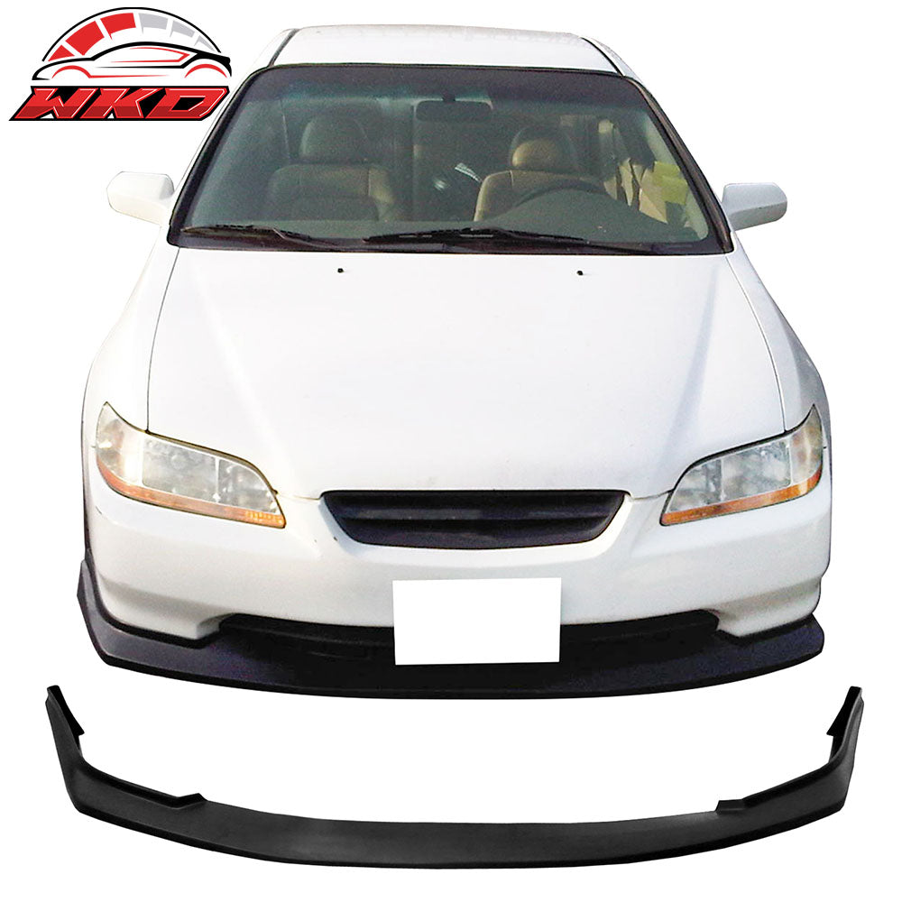 Fits 98-00 Honda Accord Coupe Sport Style Front Bumper Lip Bottom Spoiler PU