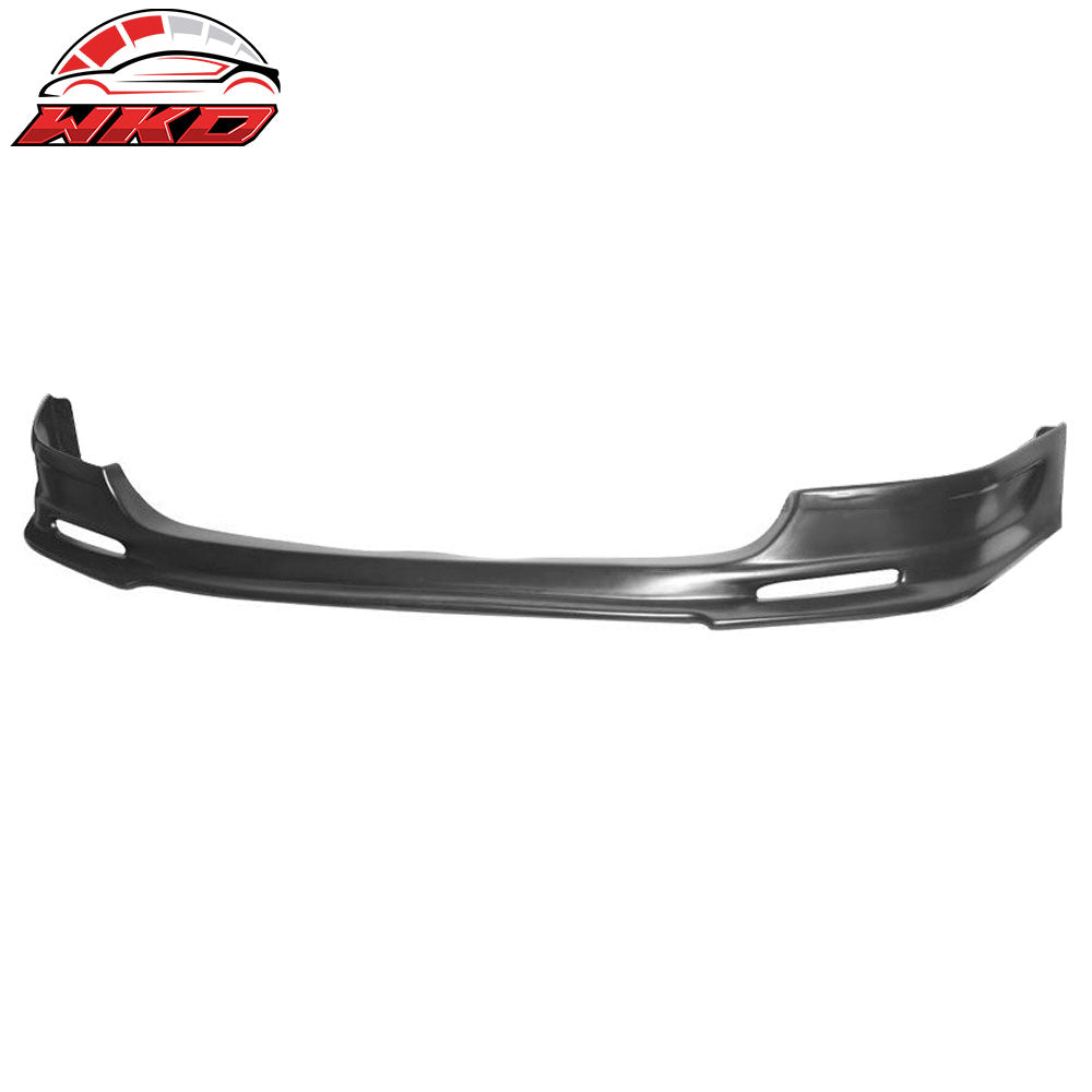 Fits 02-05 Honda Civic Si Hatchback Mugen Front Bumper Lip Spoiler Unpainted PU