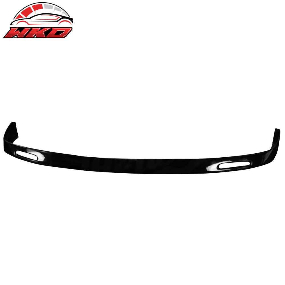 Fits 96-98 Honda Civic Backyard Style Front Lip Bumper Bottom Spoiler Black PU