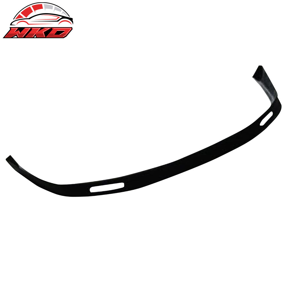 Fits 96-98 Honda Civic Backyard Style Front Lip Bumper Bottom Spoiler Black PU
