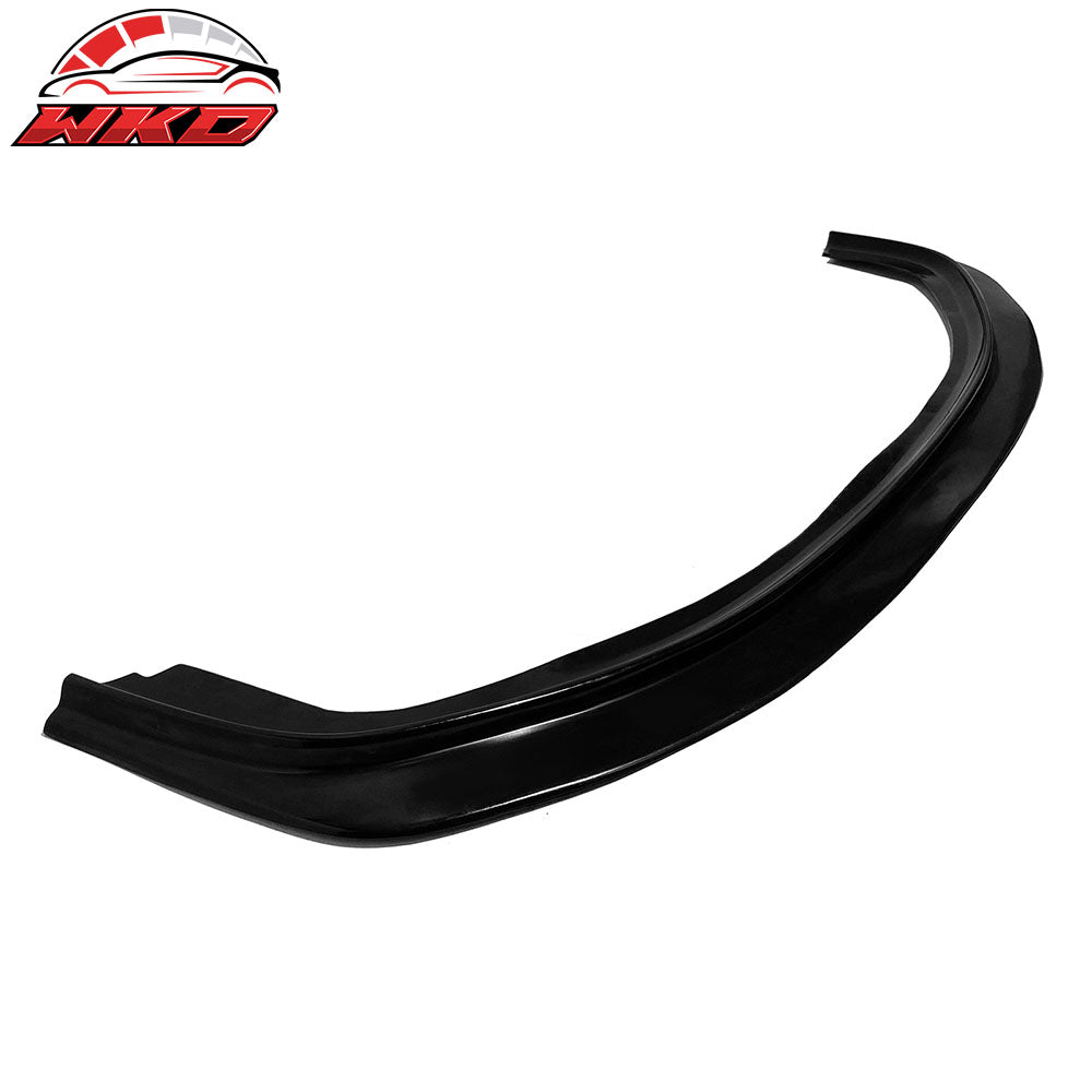 Fits 96-98 Honda Civic DP Style Front Bumper Lip Spoiler Kit Unpainted Black PU