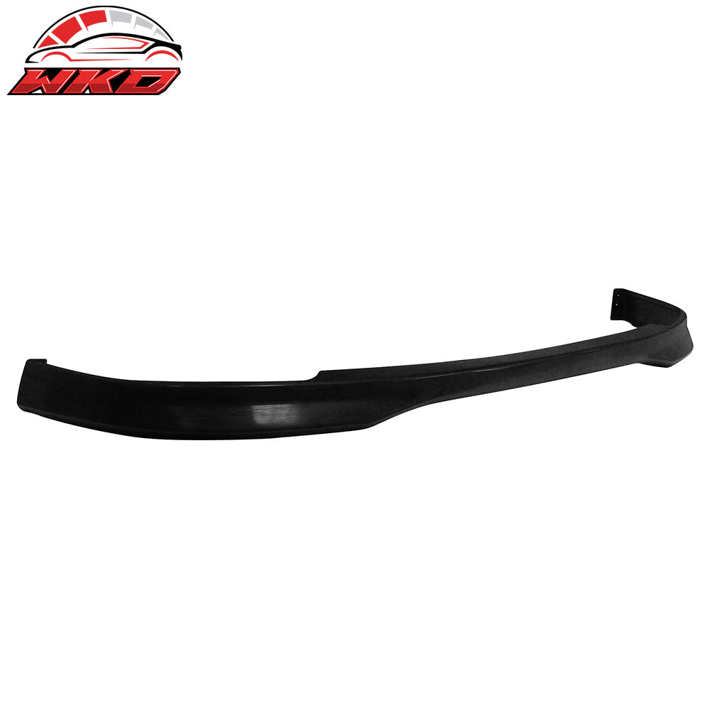 Fits 96-98 Honda Civic TR Style Front Bumper Lip Spoiler Kit Unpainted Black PU