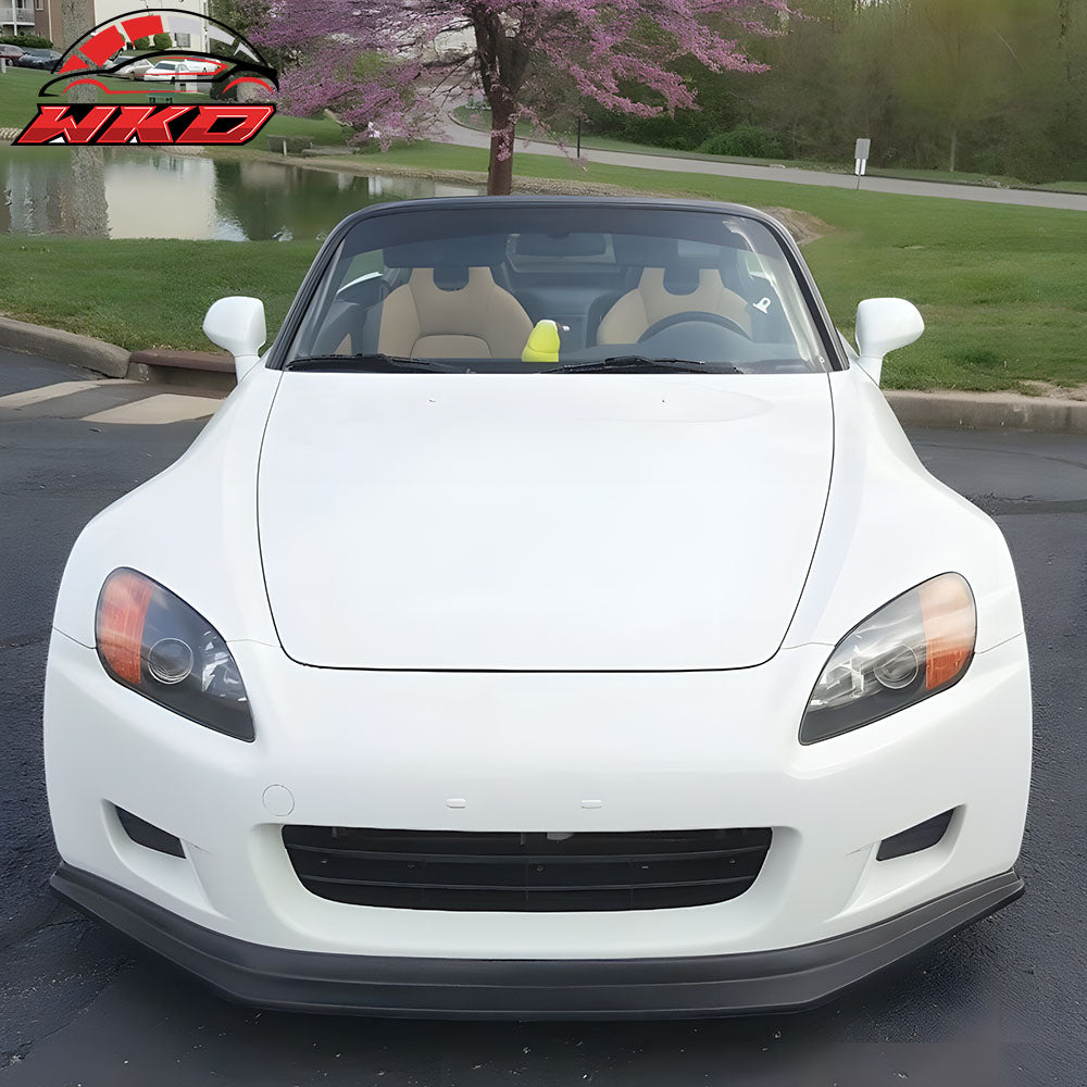 Fits 00-03 Honda S2000 AP1 Front Bumper Lip Spoiler PU MDA Track Spec Style