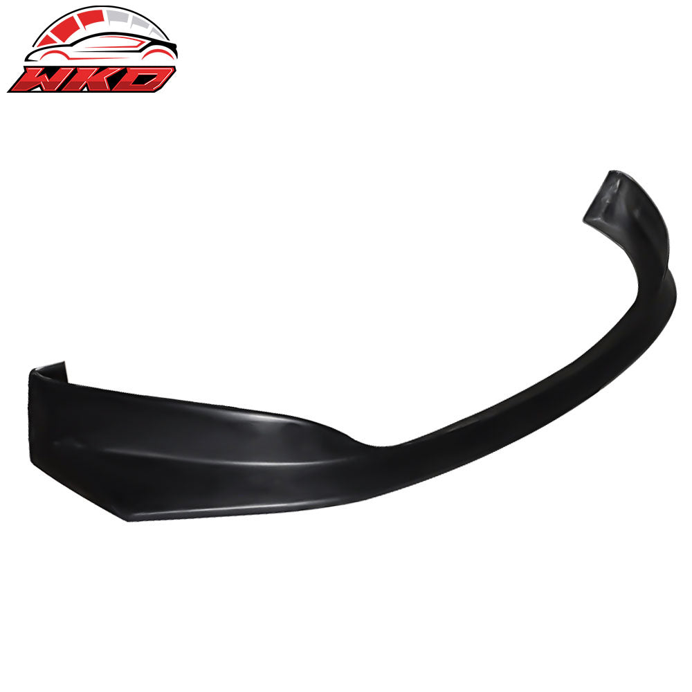 Fits 04-09 Honda S2000 AP2 AMS Style Front Bumper Lip Spoiler Unpainted Black PU