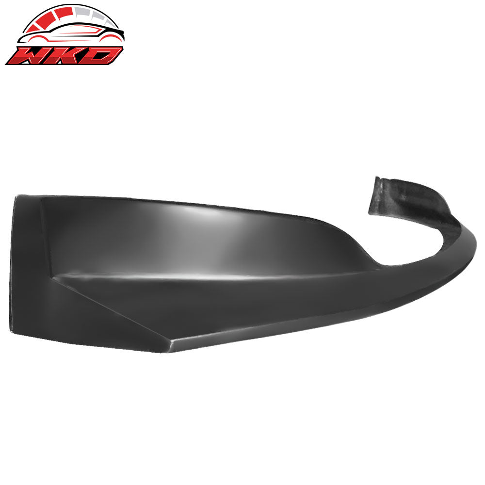 Fits 04-09 Honda S2000 AP2 AMS Style Front Bumper Lip Spoiler Unpainted Black PU