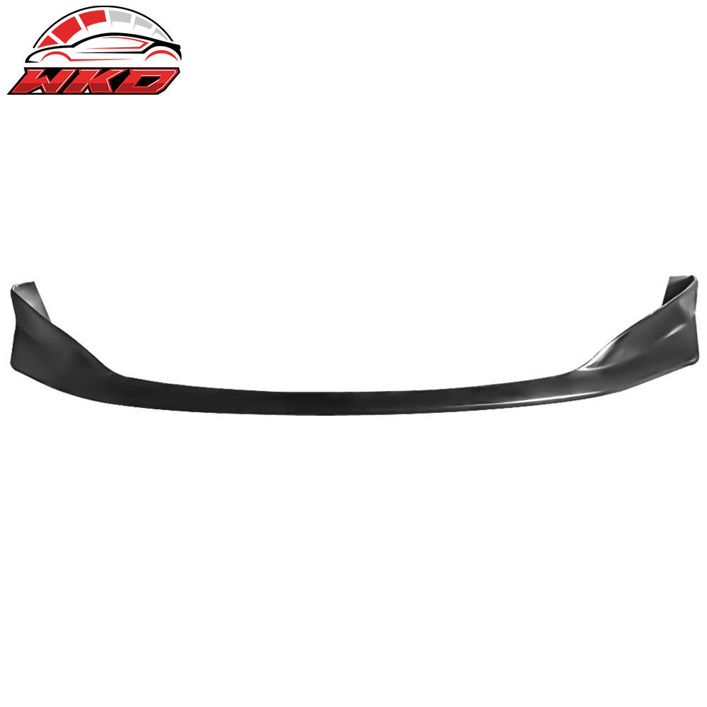 Fits 04-09 Honda S2000 AP2 AMS Style Front Bumper Lip Spoiler Unpainted Black PU