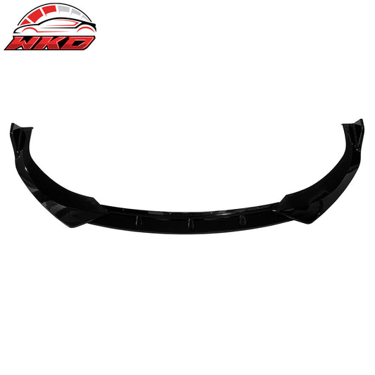 2024-25 Hyundai Sonata N Line IKON V1 Style 3PCS Front Bumper Lip Gloss Black | Wholesale