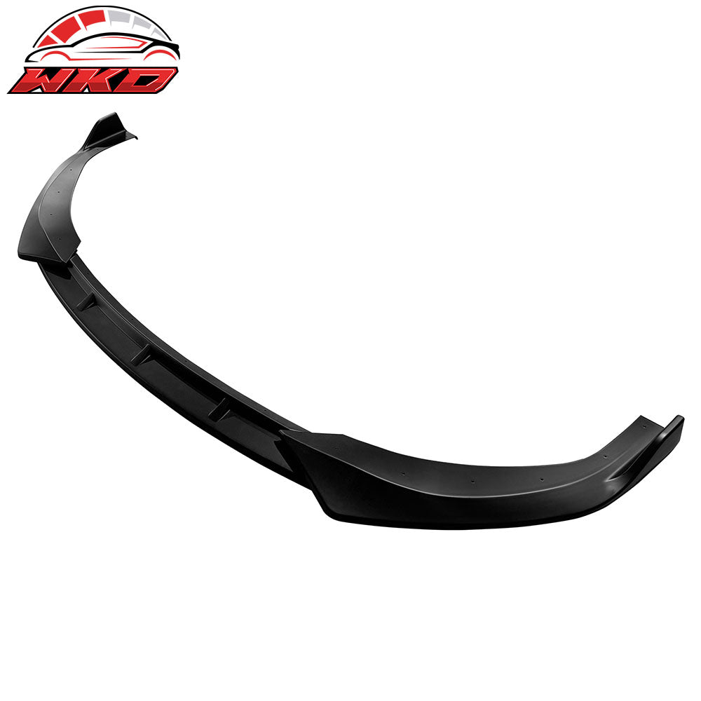 Fits 24-25 Hyundai Sonata N Line IKON V1 3PCS Front Bumper Lip Chin Matte Black