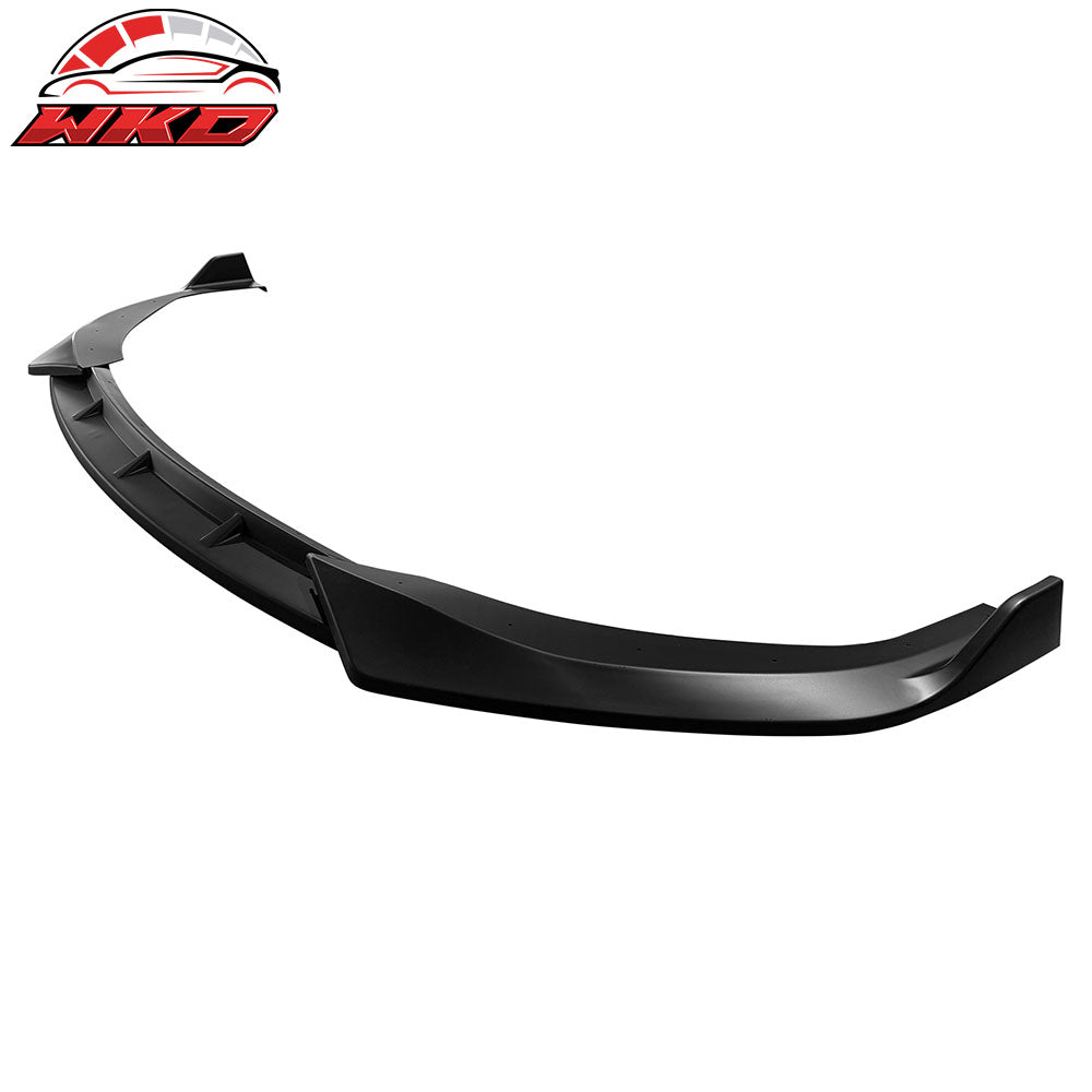 Fits 24-25 Hyundai Sonata N Line IKON V1 3PCS Front Bumper Lip Chin Matte Black