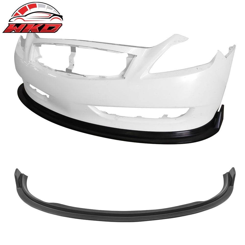 Wholesale 07-09 Infiniti G37 2DR MDA V2 Style PU Black Front Bumper Lip Lower Splitter