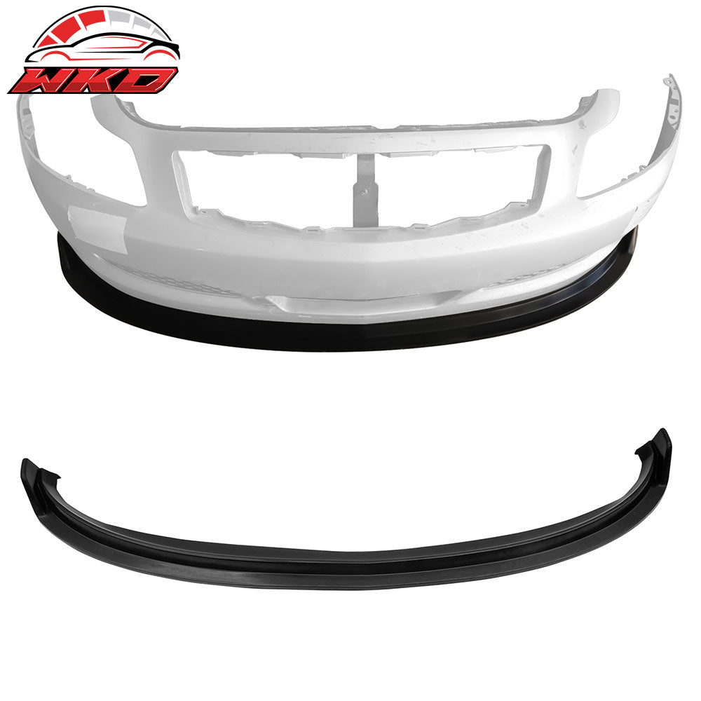 Wholesale 07-09 Infiniti G37 4Dr MDA V2 Style PU Black Front Bumper Lip Lower Splitter
