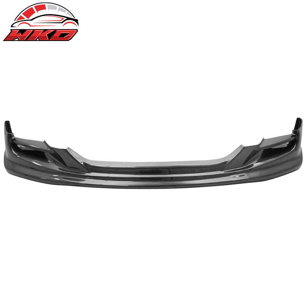 Fits 08-14 Infiniti G37 & Q60 TS Style Unpainted Front Bumper Lip Spoiler PU