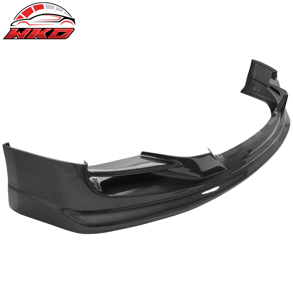 Fits 08-14 Infiniti G37 & Q60 TS Style Unpainted Front Bumper Lip Spoiler PU