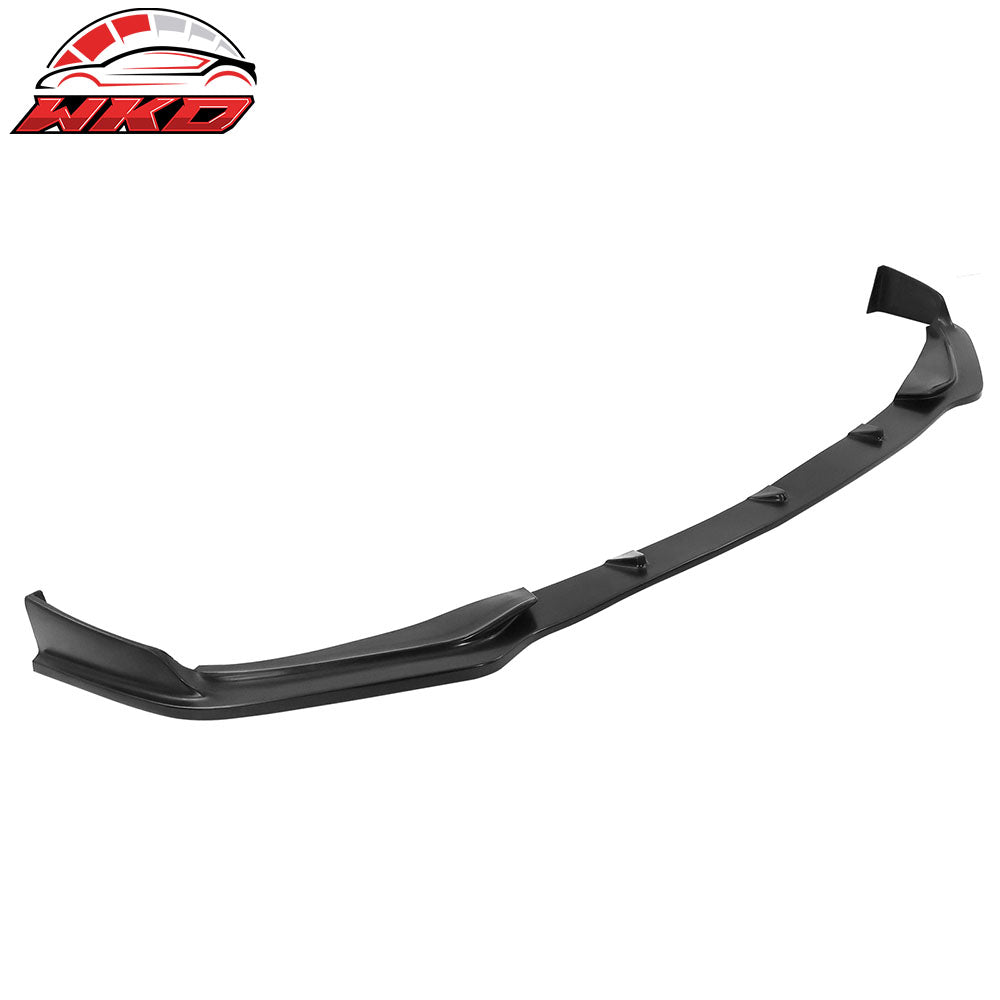 Fits 14-17 Infiniti Q50 Base Model T Style Front Bumper Lip Spoiler Unpainted PU